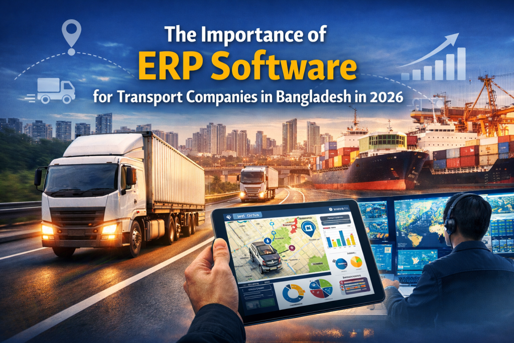 ERP Software for Transport Company in Dhaka, Bangladesh - Infoex Bangladesh