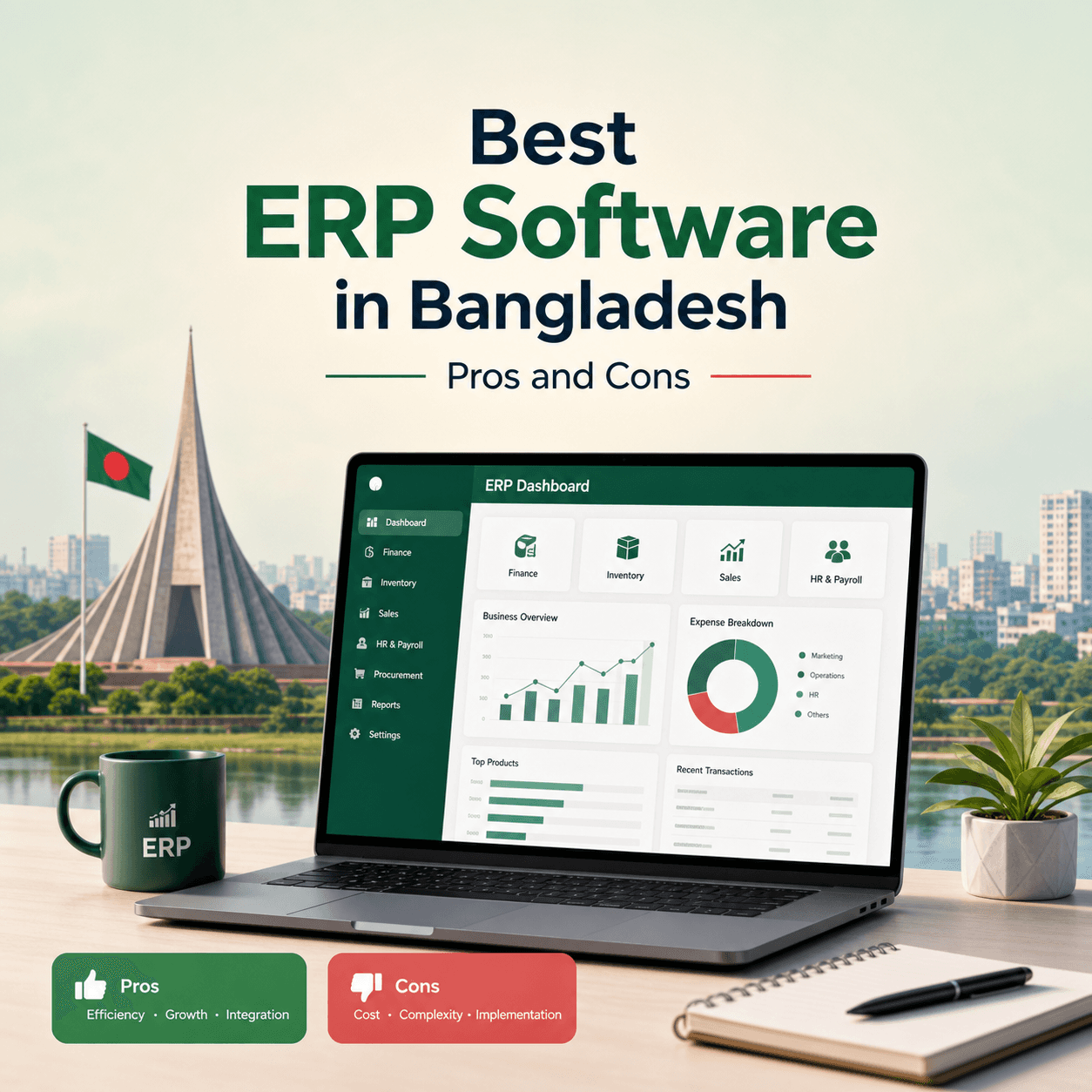 You are currently viewing Best ERP Software in Bangladesh: Pros and Cons