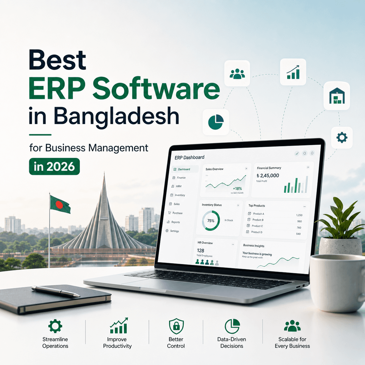 You are currently viewing Best ERP Software in Bangladesh for Business Management in 2026