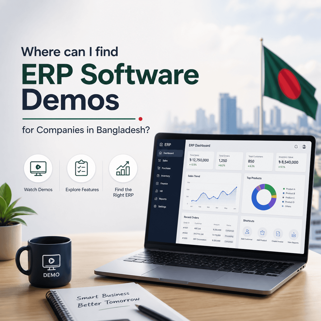 Read more about the article Where can I find ERP software demos for companies in Bangladesh?